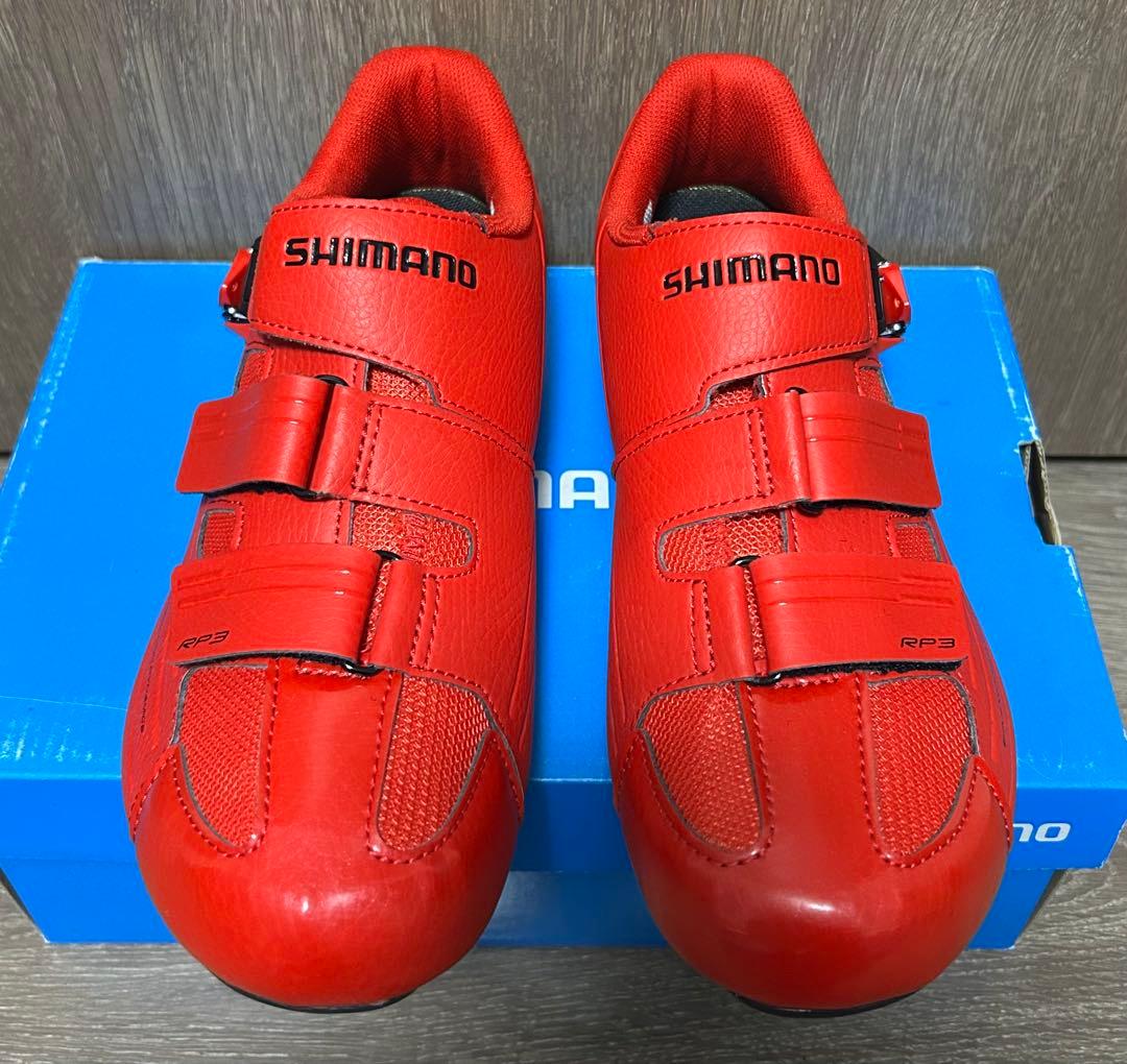 【未使用】シマノ　SHIMANO RP3 41 ワイド　ビンディングシューズ