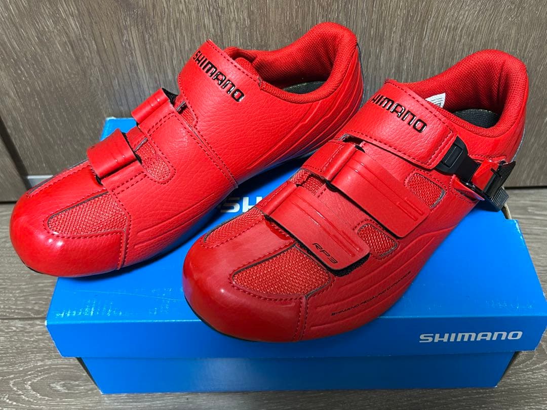 【未使用】シマノ　SHIMANO RP3 41 ワイド　ビンディングシューズ