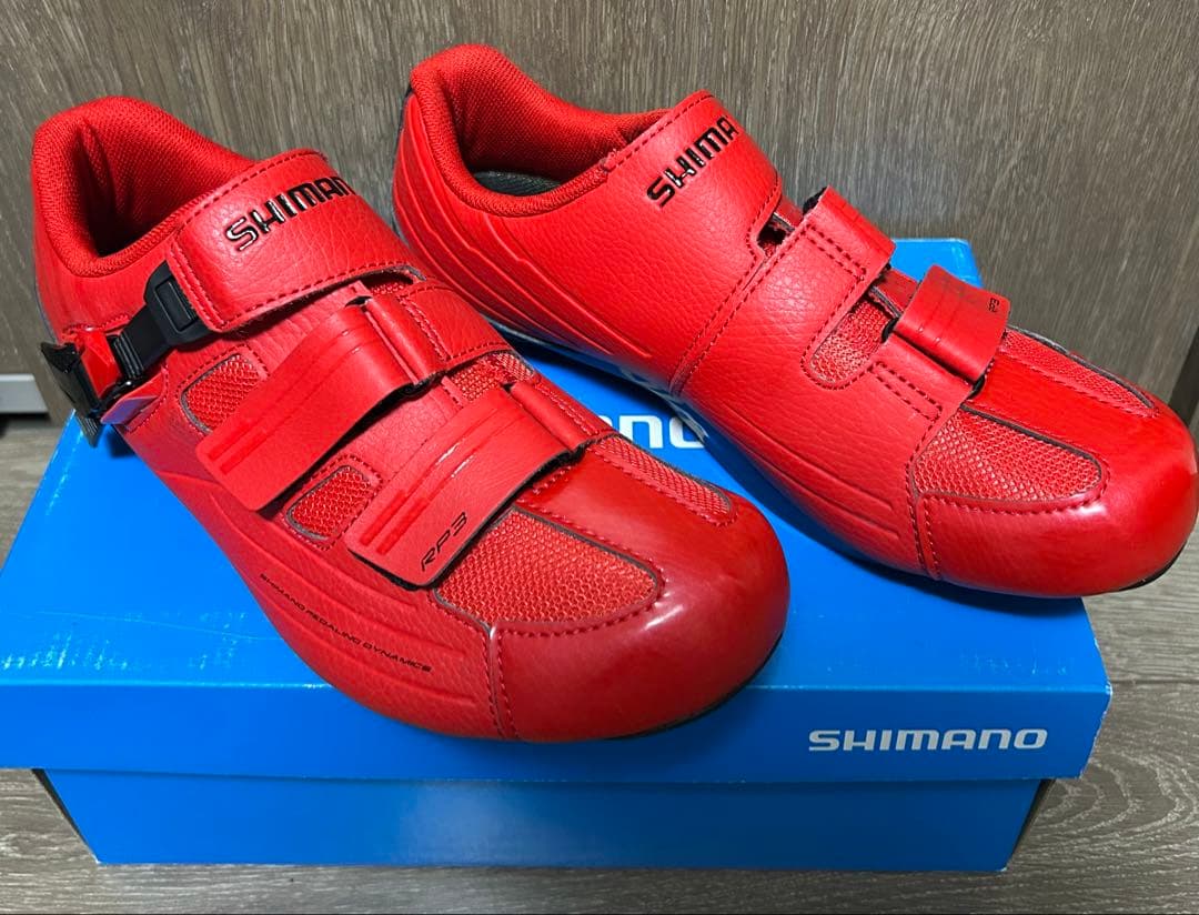 【未使用】シマノ　SHIMANO RP3 41 ワイド　ビンディングシューズ