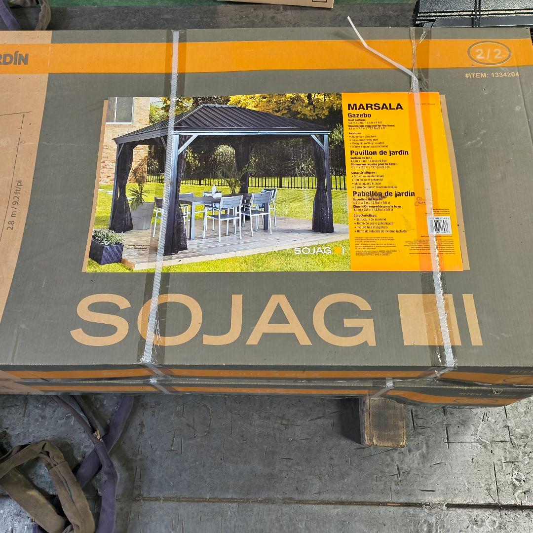 新品MARSALA10ftx12ftサンシェルター