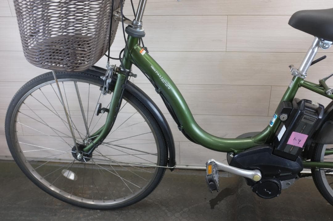電動自転車ヤマハPAS　26インチ　3段　8.7Ah（4点灯）充電器あり