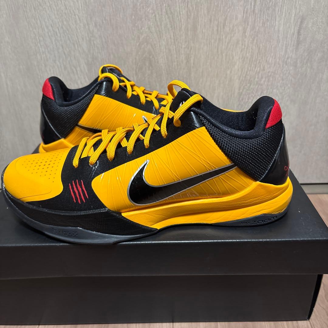 シューズ(男性用) NIKE Kobe 5 protro Bruce Lee