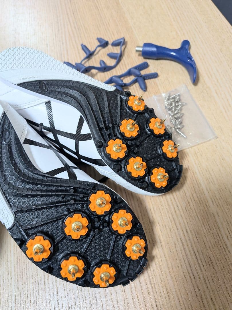 【美品】asics(アシックス) EFFORT スパイク