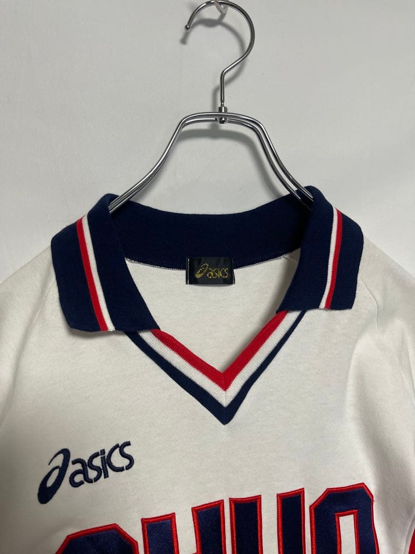 ★中央大学★asics★ユニフォーム★シャツ★バレーボール★20番★学生★XO★