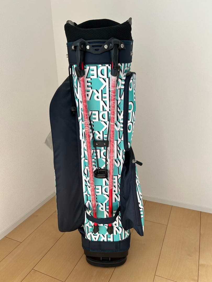 【新品】クランク 総柄スタンド キャディバッグ 9.0型 CL5MNC09