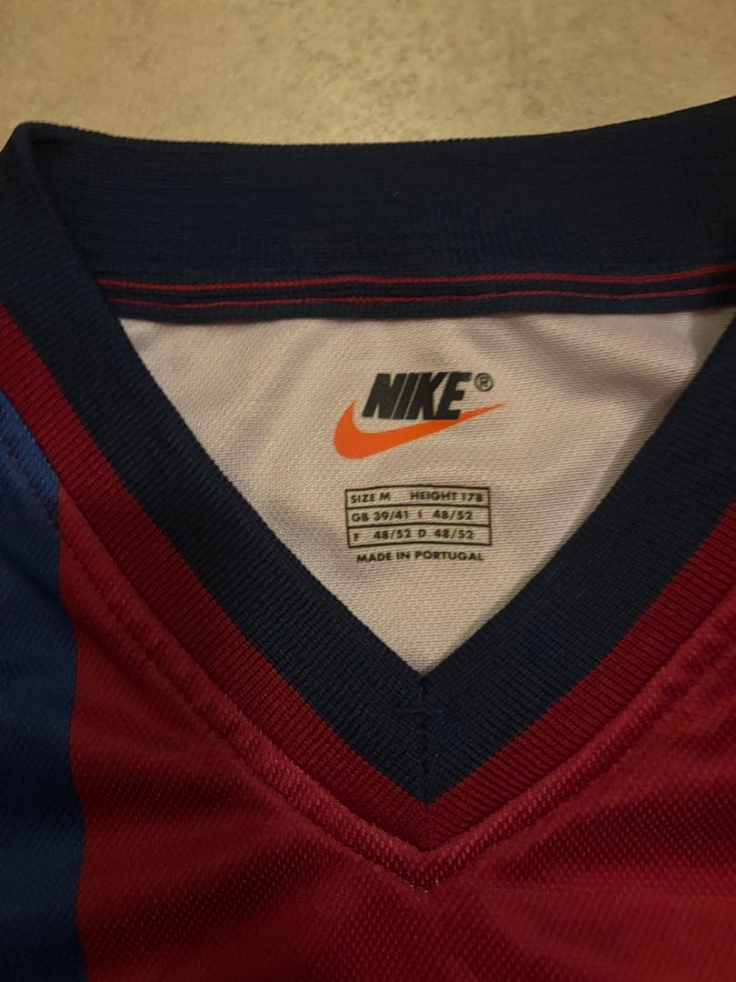 【 98-99 】 NIKE FC Barcelona ホーム ユニフォーム