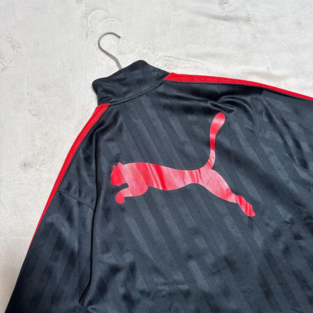 【PUMA/プーマ】 トラックジャケット ジャージ 上 ビッグロゴ S〜M