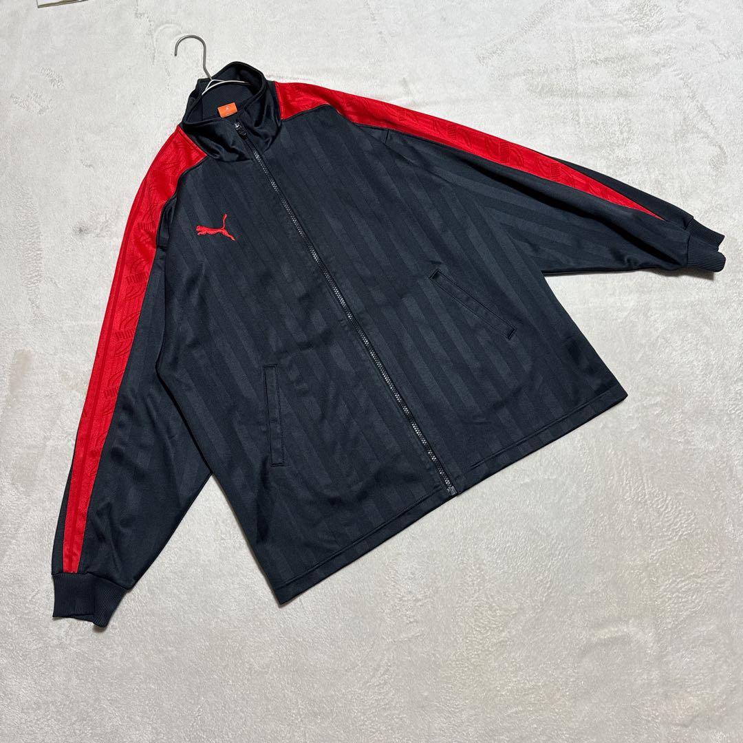 【PUMA/プーマ】 トラックジャケット ジャージ 上 ビッグロゴ S〜M