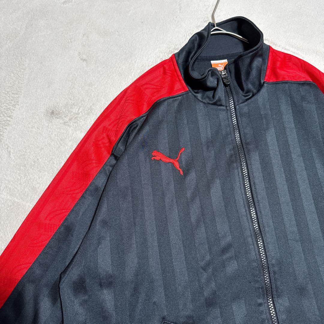 【PUMA/プーマ】 トラックジャケット ジャージ 上 ビッグロゴ S〜M