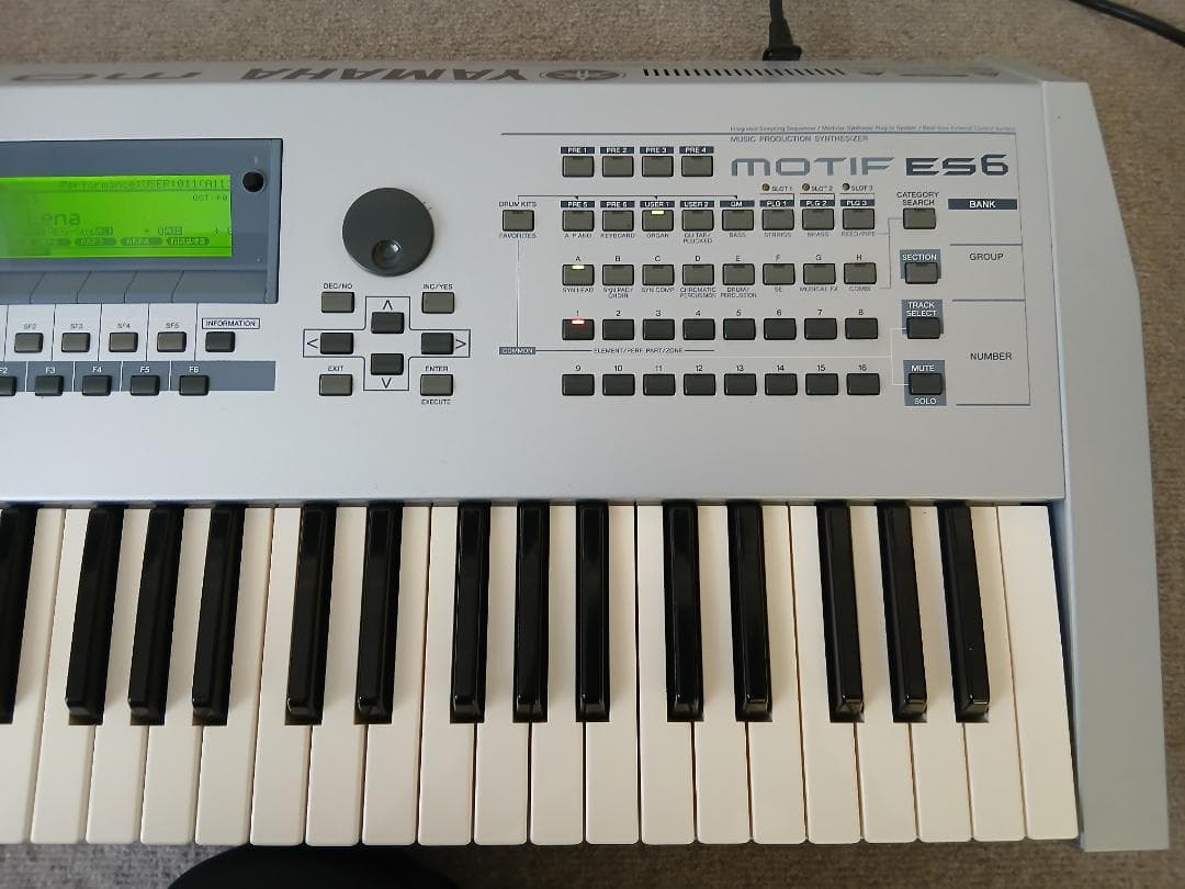 名器　◆　YAMAHA 　◆　シンセサイザー　MOTIF ES6 　動作確認済