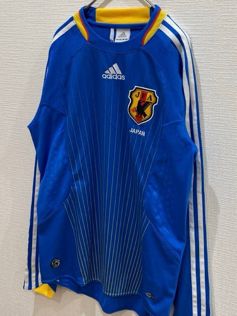 サッカー日本代表 08 09 ユニフォーム adidas／長袖 ご来光モデル