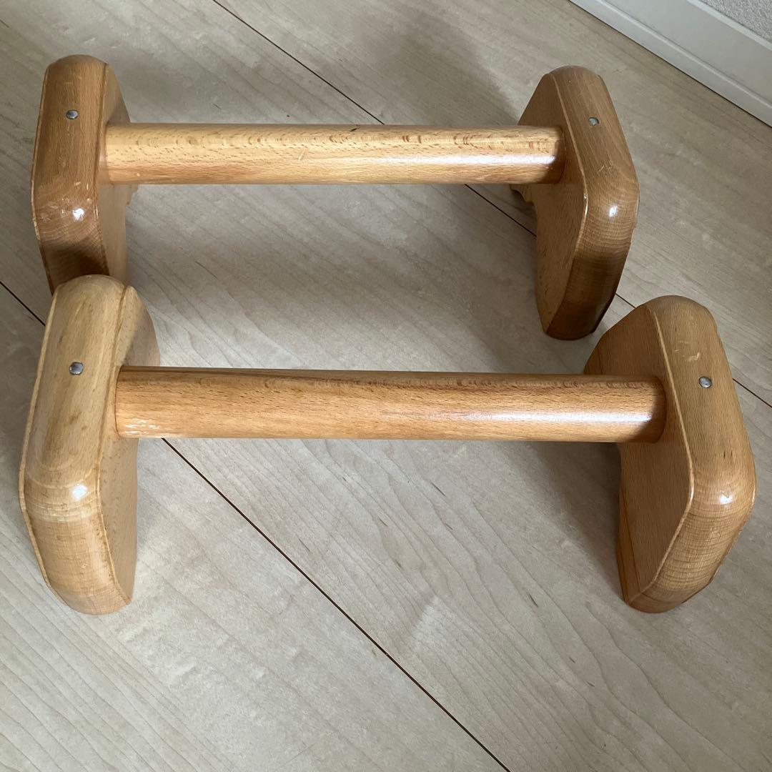 SASAKI 木製 プッシュアップバー 器械体操　倒立バー
