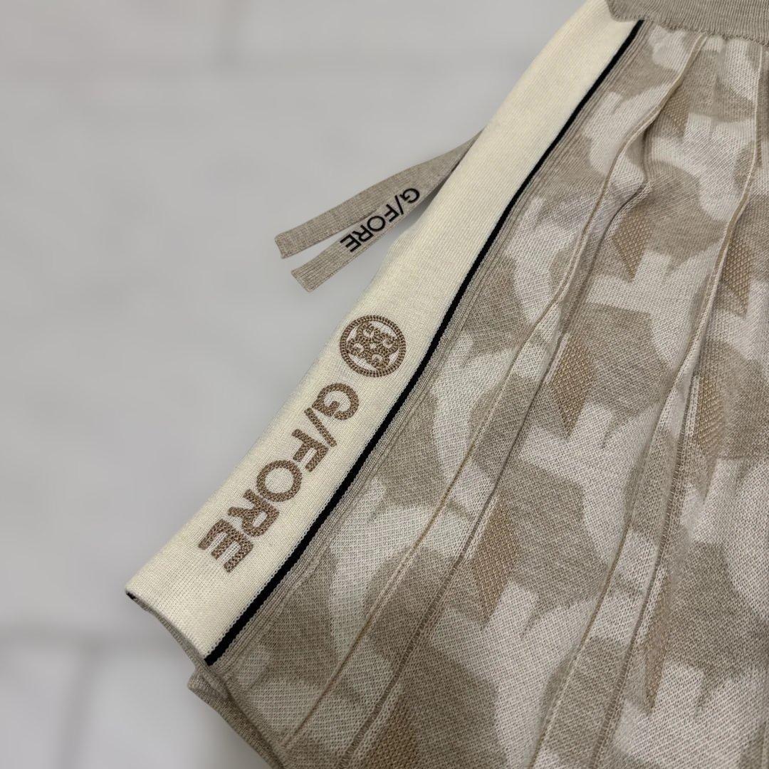 G/FORE ニットプリーツスカート　インナーパンツ付き　S