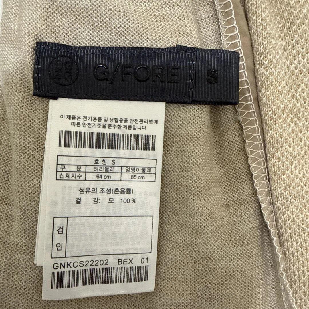 G/FORE ニットプリーツスカート　インナーパンツ付き　S