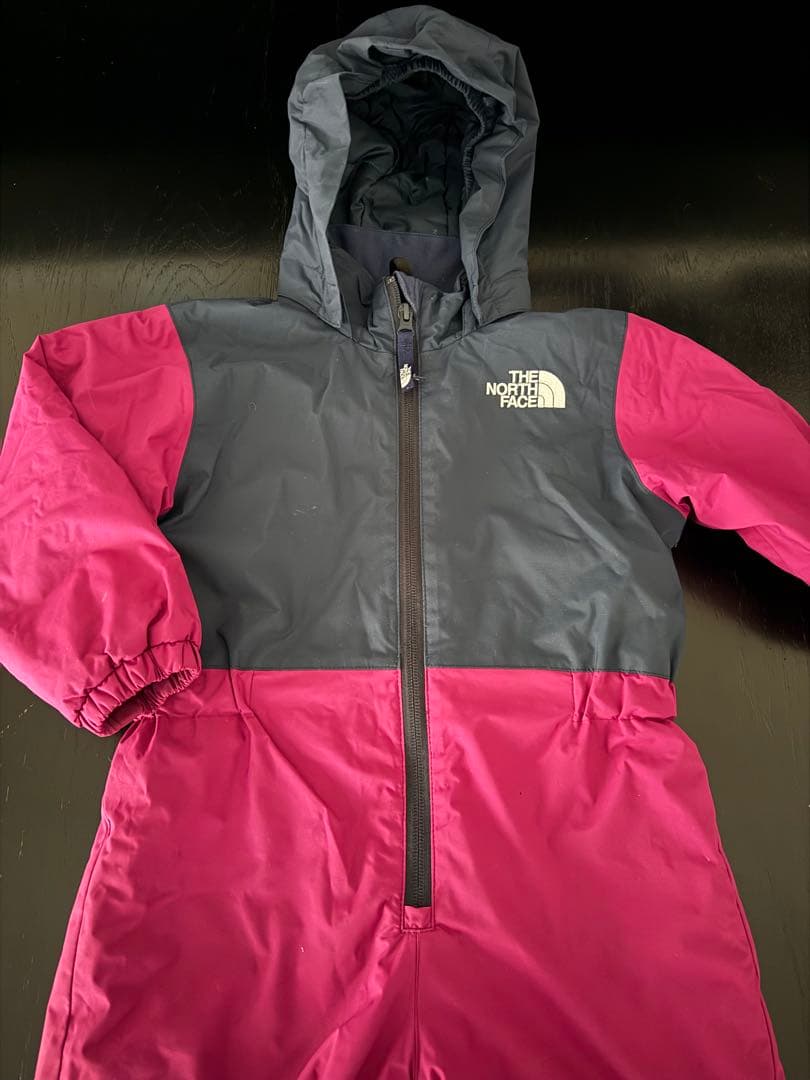 ★スキーウェア ピンク/ネイビー THE NORTH FACE サイズ100★