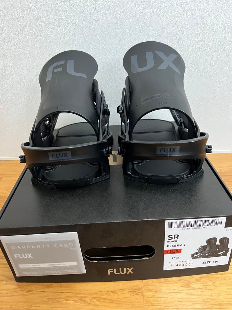 FLUX SRビンディング ブラック Msize