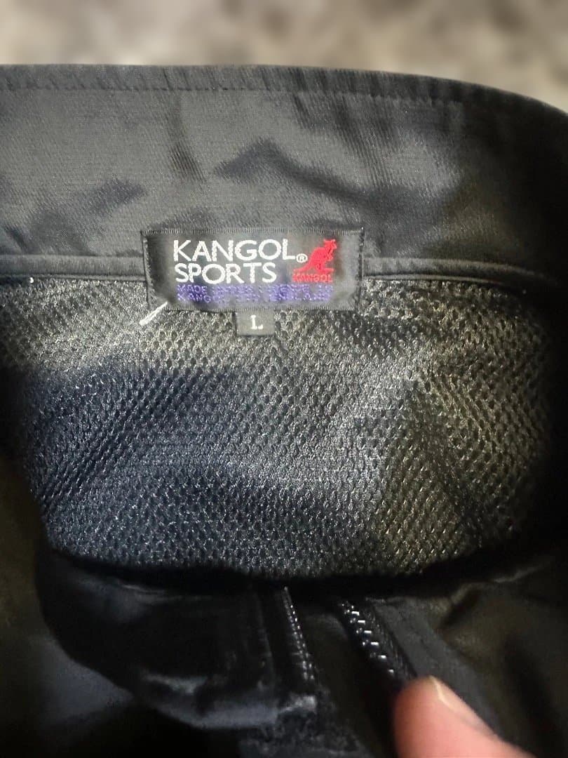 KANGOL SPORTS ブラック ベスト L 防風◎
