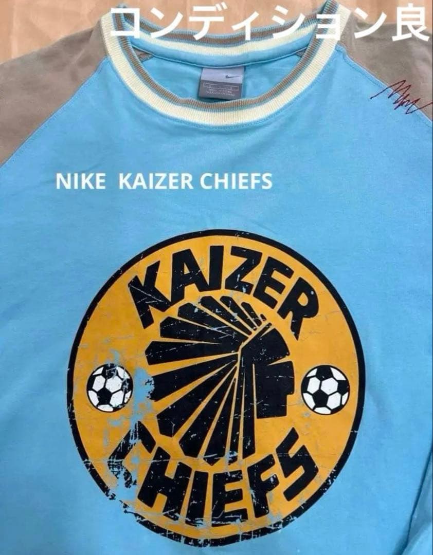 ビンテージ希少 美品NIKEサッカー長袖