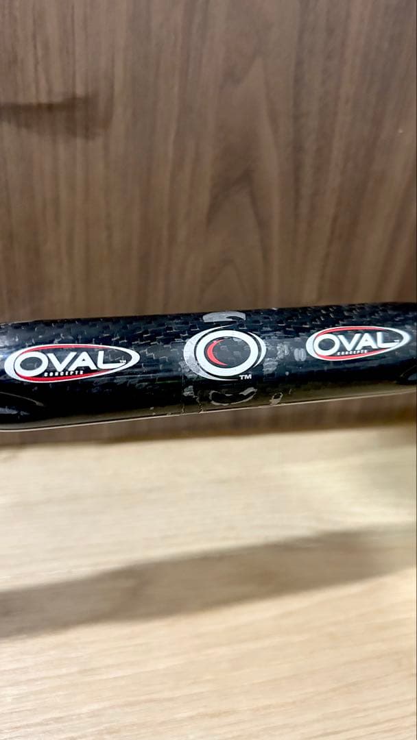 FUJI/OVAL純正【カーボンCarbonドロップハンドル】鬼軽な重量220g