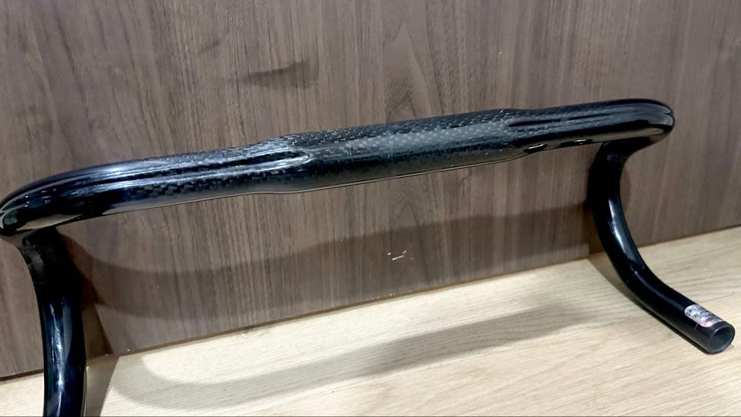 FUJI/OVAL純正【カーボンCarbonドロップハンドル】鬼軽な重量220g