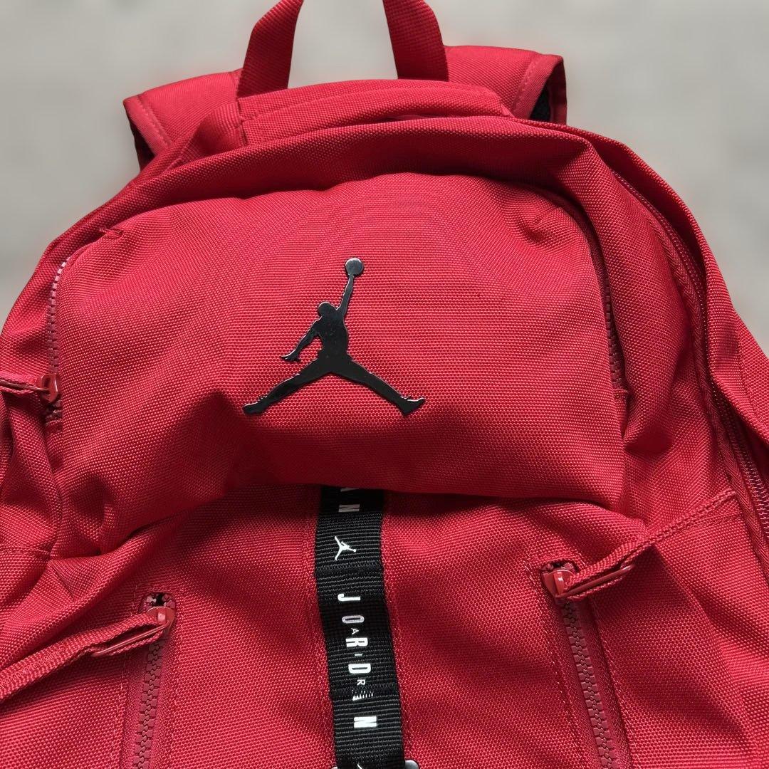 SALE 海外限定色　Jordan バックパック レッド バスケ