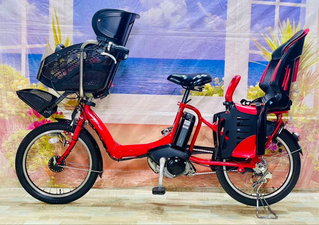 超特価！アンジェリーノ⭐️ブリヂストン子供乗せ電動アシスト自転車Y0003