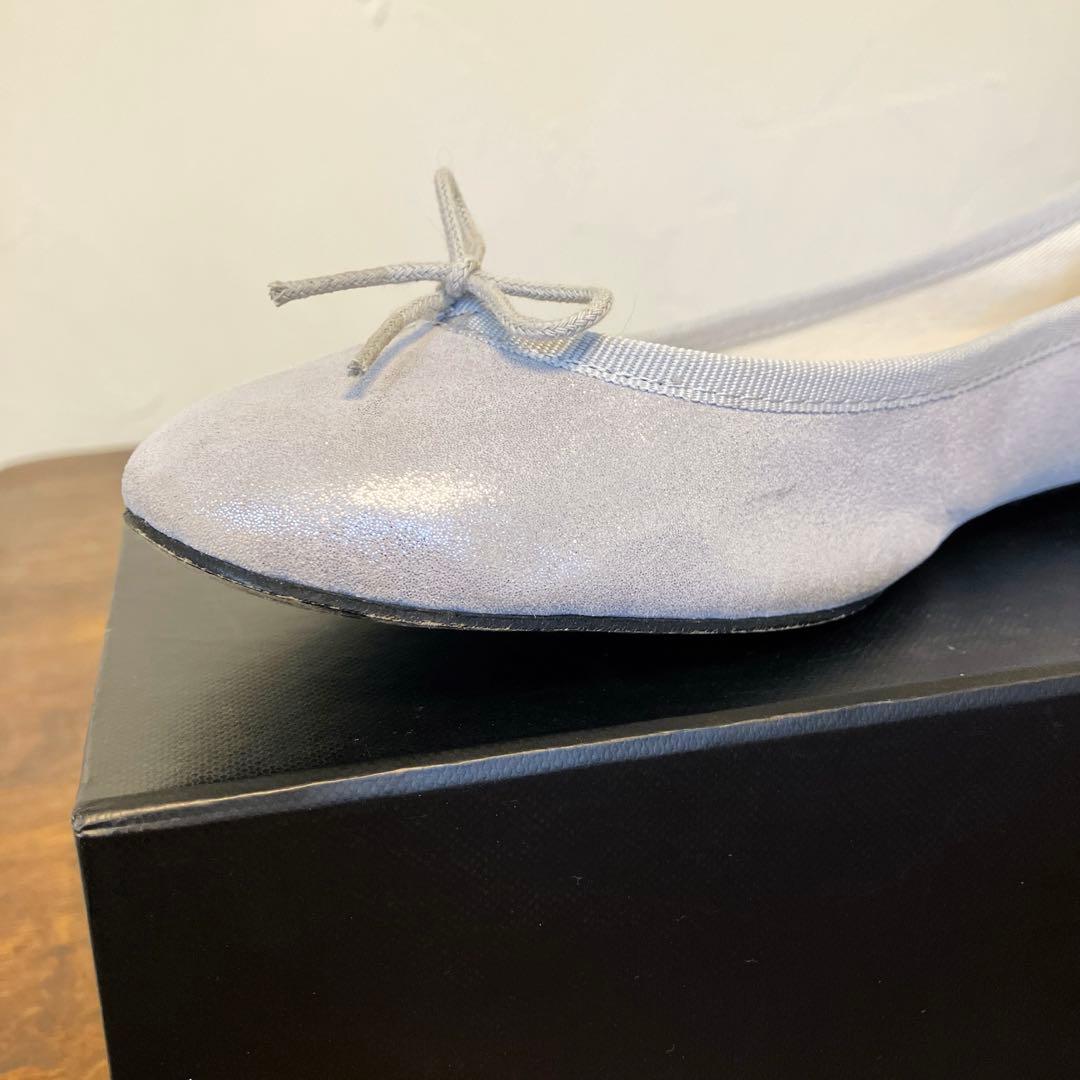 ❤︎noe❤︎ バレエシューズ　シルバー　25㎝