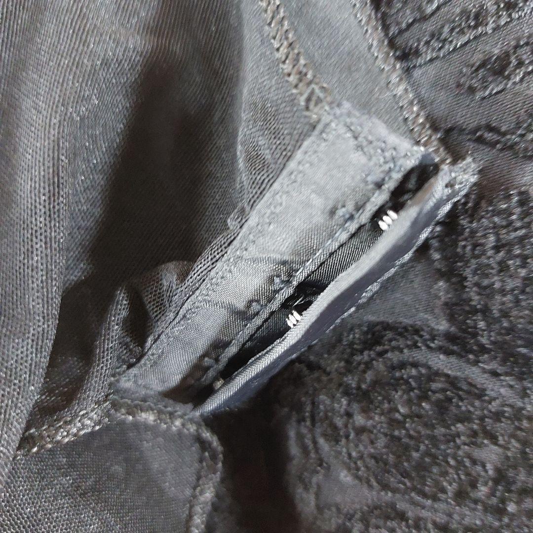 【希少】 GiorgioARMANI　ベロアシルクレオタード　ブラック　M