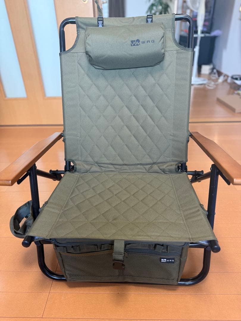 WAQ リクライニングローチェア　olive
