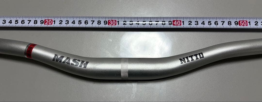 NITTO ハンドル シルバー　ライザーバー　B840