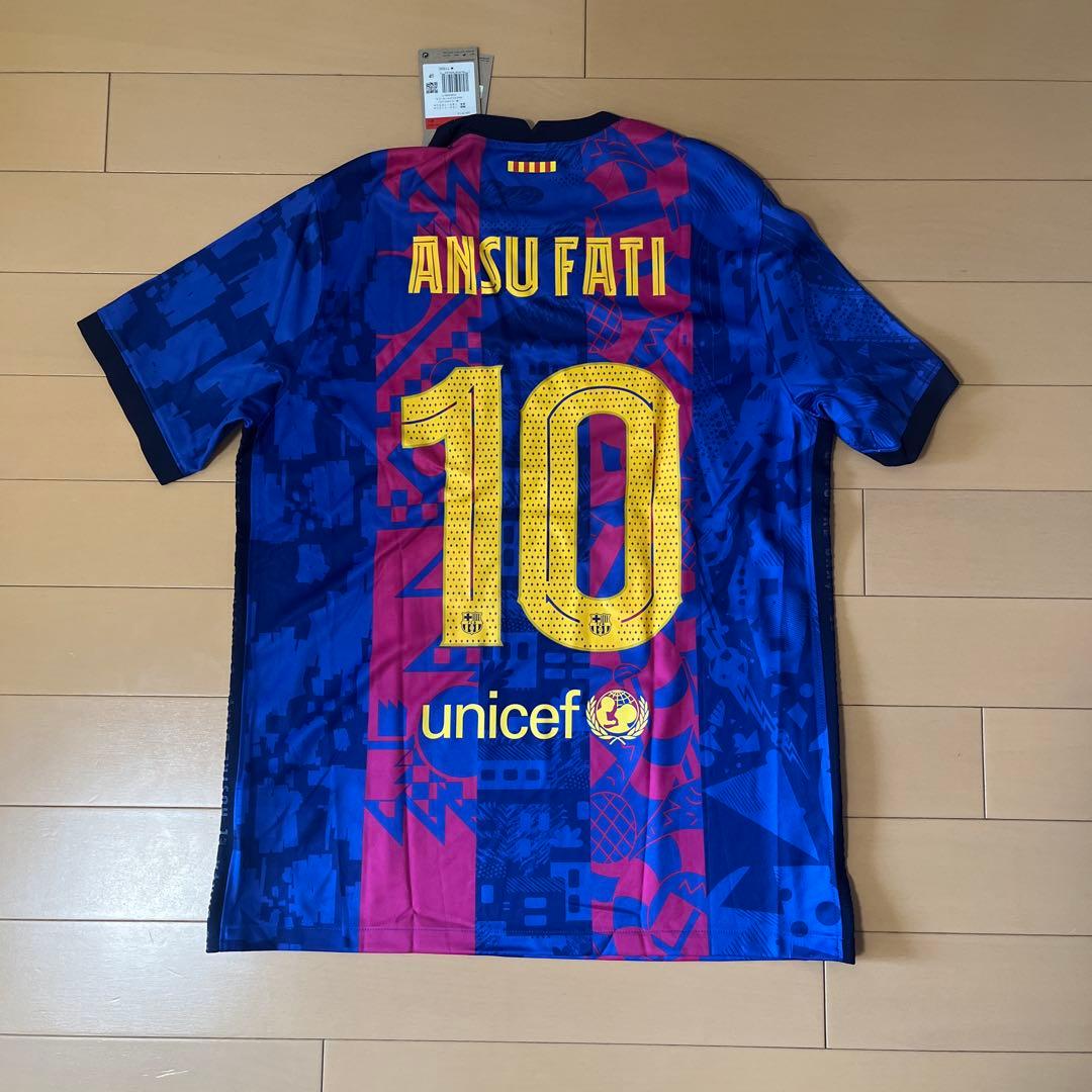 バルセロナ21-22ユニフォーム アンスファティLサイズ
