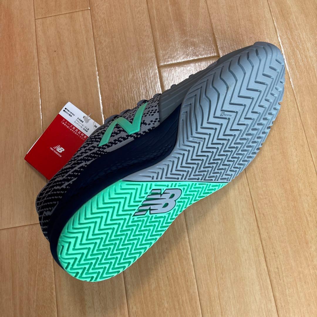 New Balance テニスシューズ 新品未使用 グレー/ミント