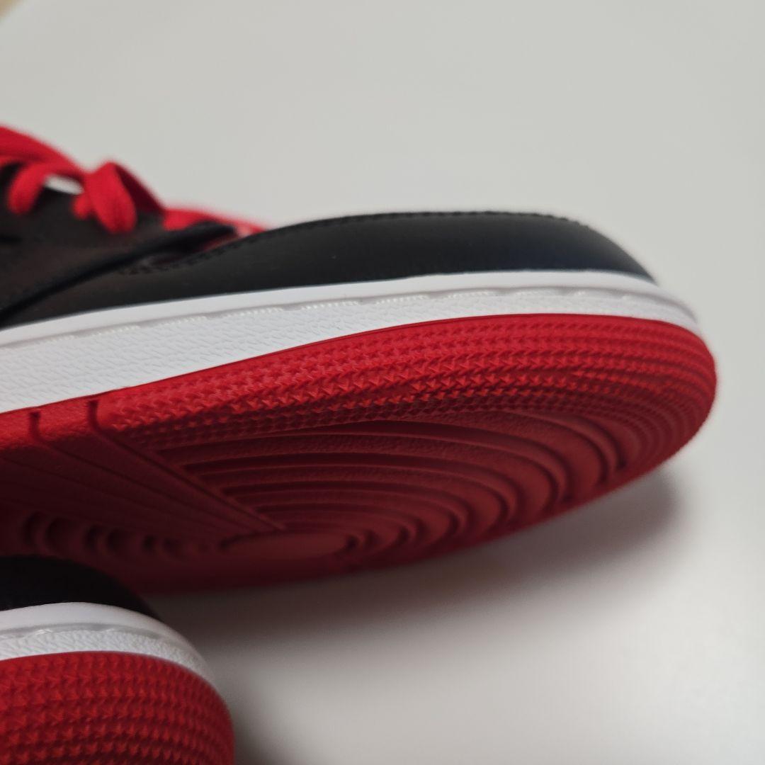 シューズ(男性用) Nike Air Jordan 1 Mid \"Bred Toe\" US10