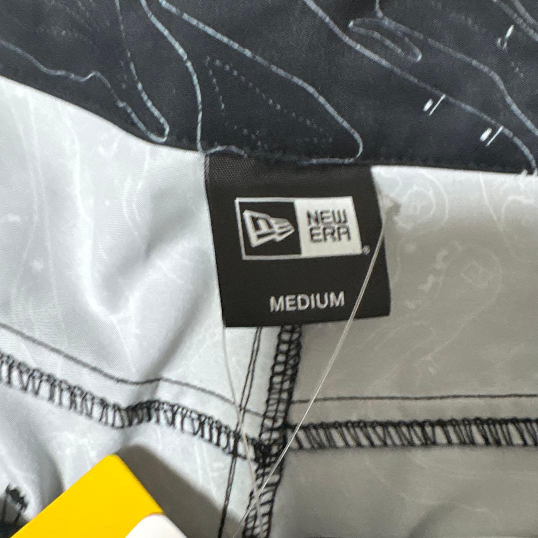新品未使用　New Era ゴルフ地形図パターン メンズショートパンツ　サイズM