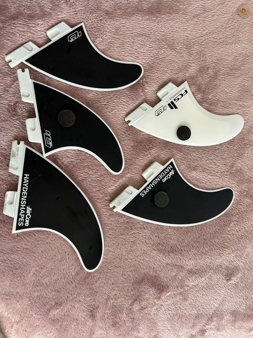 FCS II HS Shaper Series フィン 5枚セット