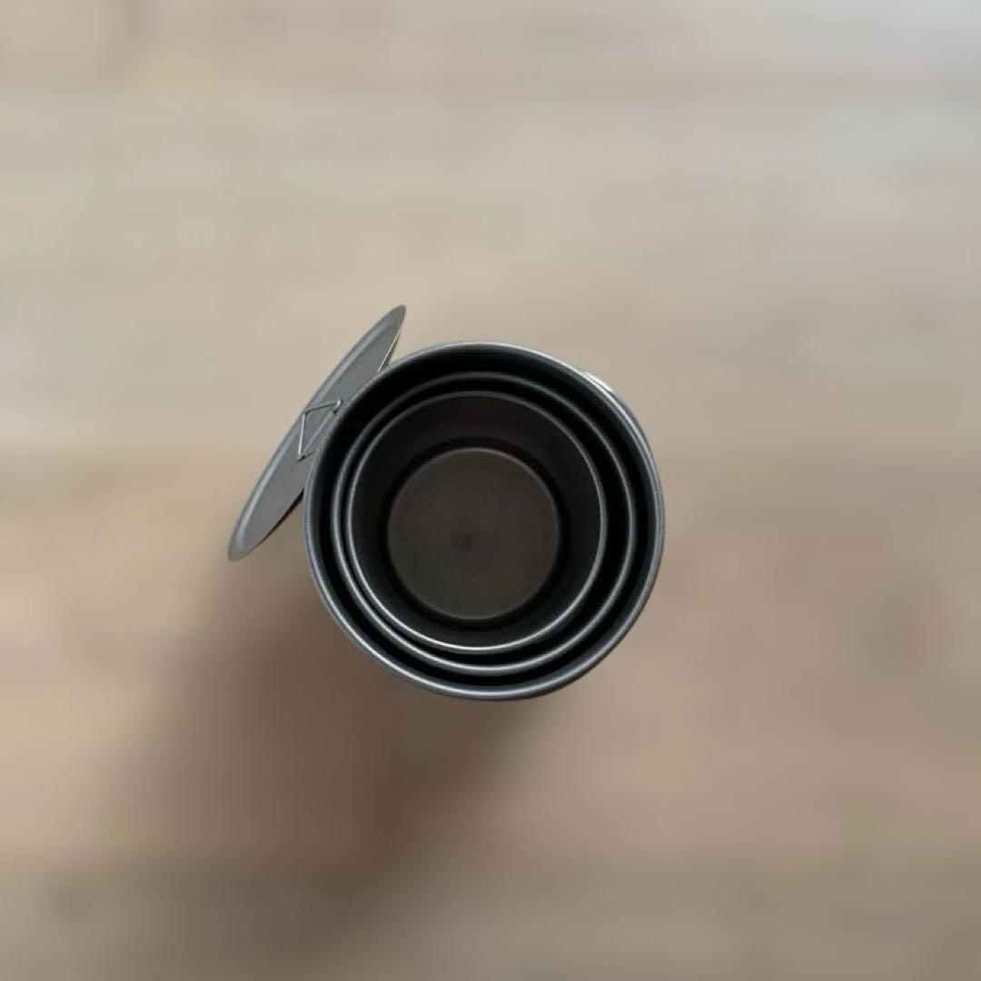  peak チタンマグカップ3個 スタッキング可能