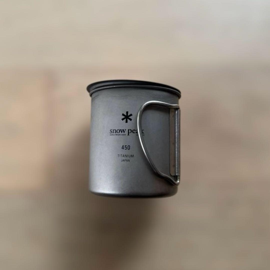  peak チタンマグカップ3個 スタッキング可能
