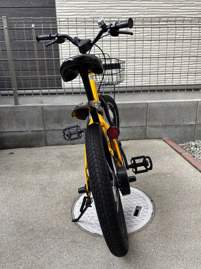 送料込み　HUMMER 子供用自転車 ジュニアサイズ 前バスケット付き16インチ