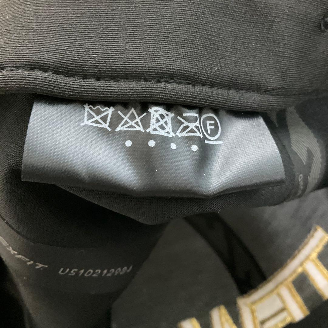 TFW49 ゴルフキャップBlack×gold