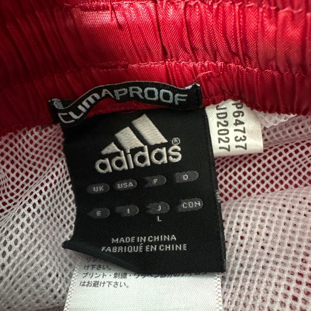 adidas CLIMAPROOF ジャケット 赤白