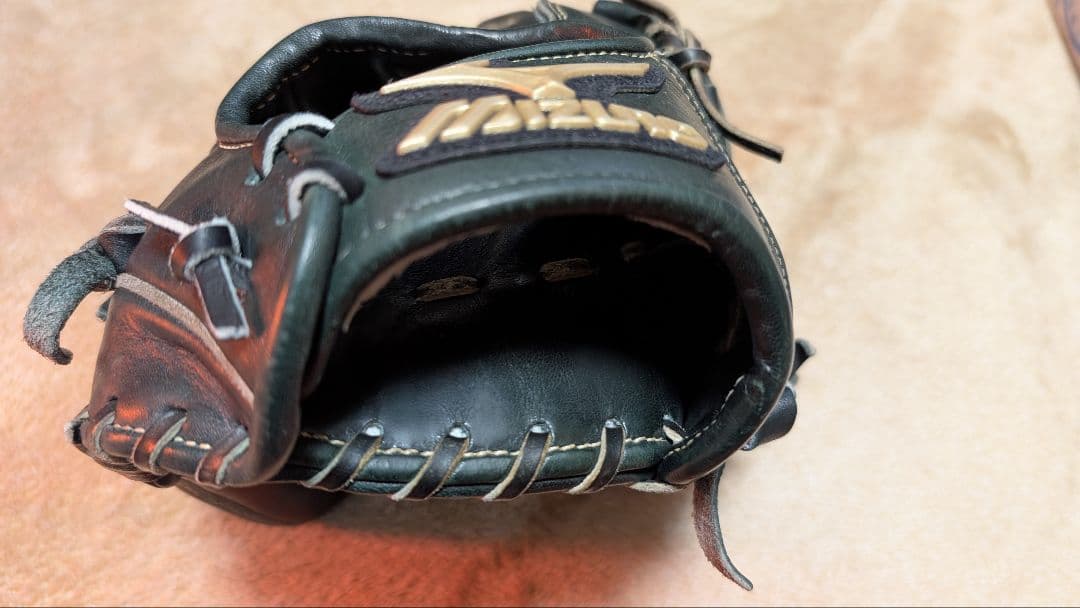 Mizuno 野球 グローブ 深緑 グローバルエリート