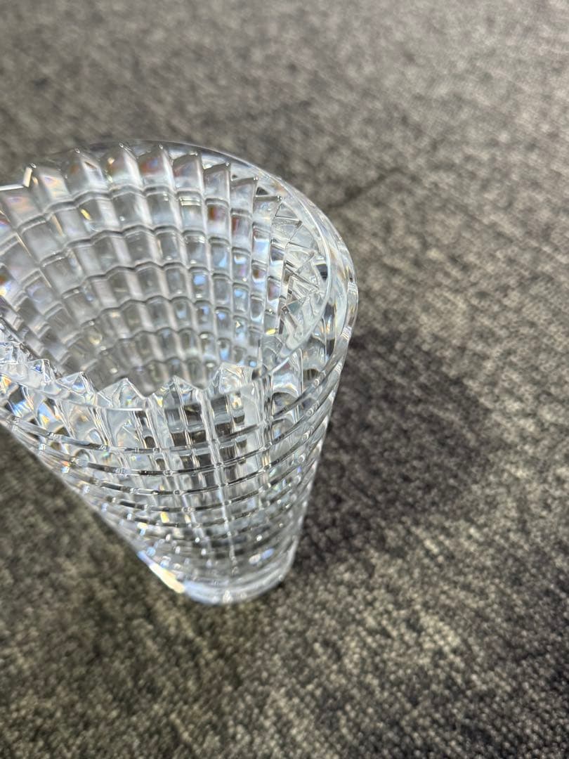 【極美品】 バカラ フラワーベース S 花瓶 クリスタルガラス 国内正規品
