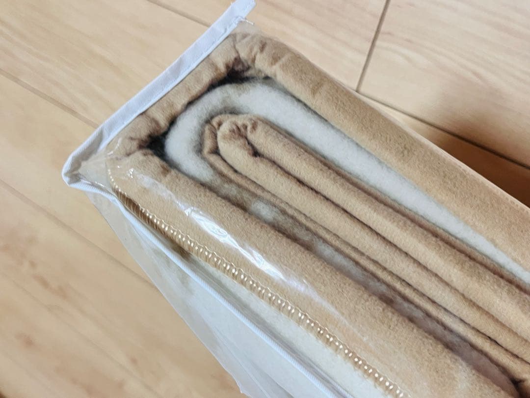 日本製 KURASHISUTO 毛布 ウールカシミヤ 新品