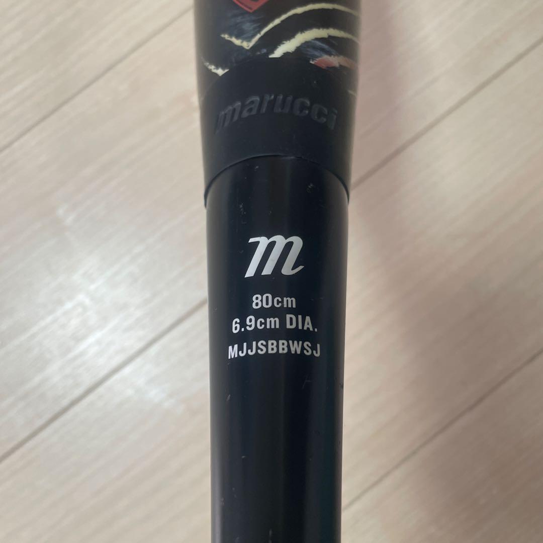 marucci 軟式少年用バット 赤ワニクラッシャー80cm