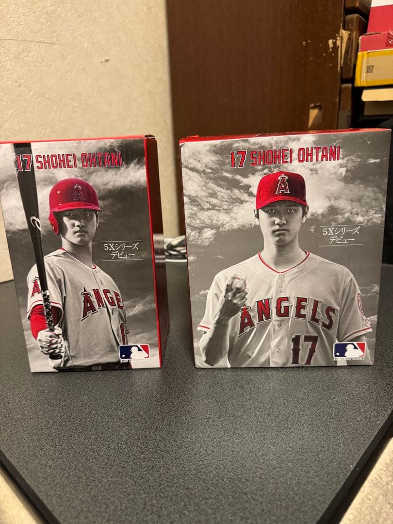 大谷翔平 ボブルヘッドフィギュア ピッチャーVer.バッターVer. 2体セット