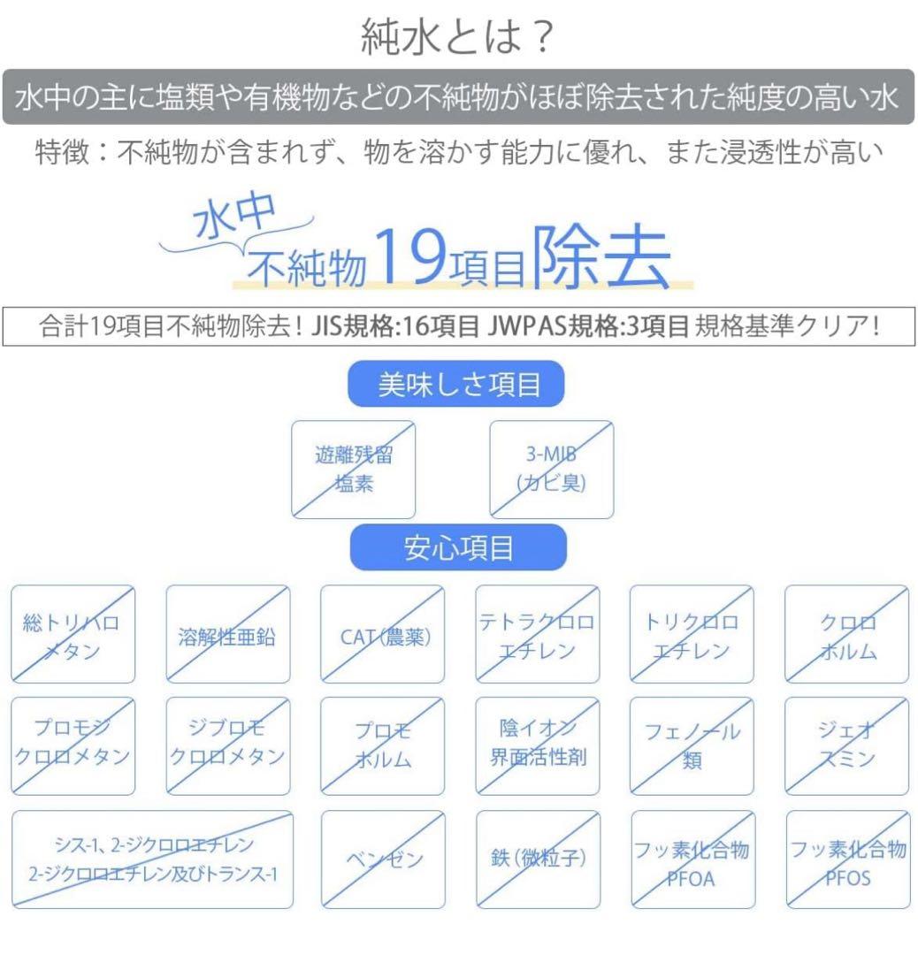 ゼロピッチャー ポット型浄水器 浄水部容量1.6L（全容量2.4L)