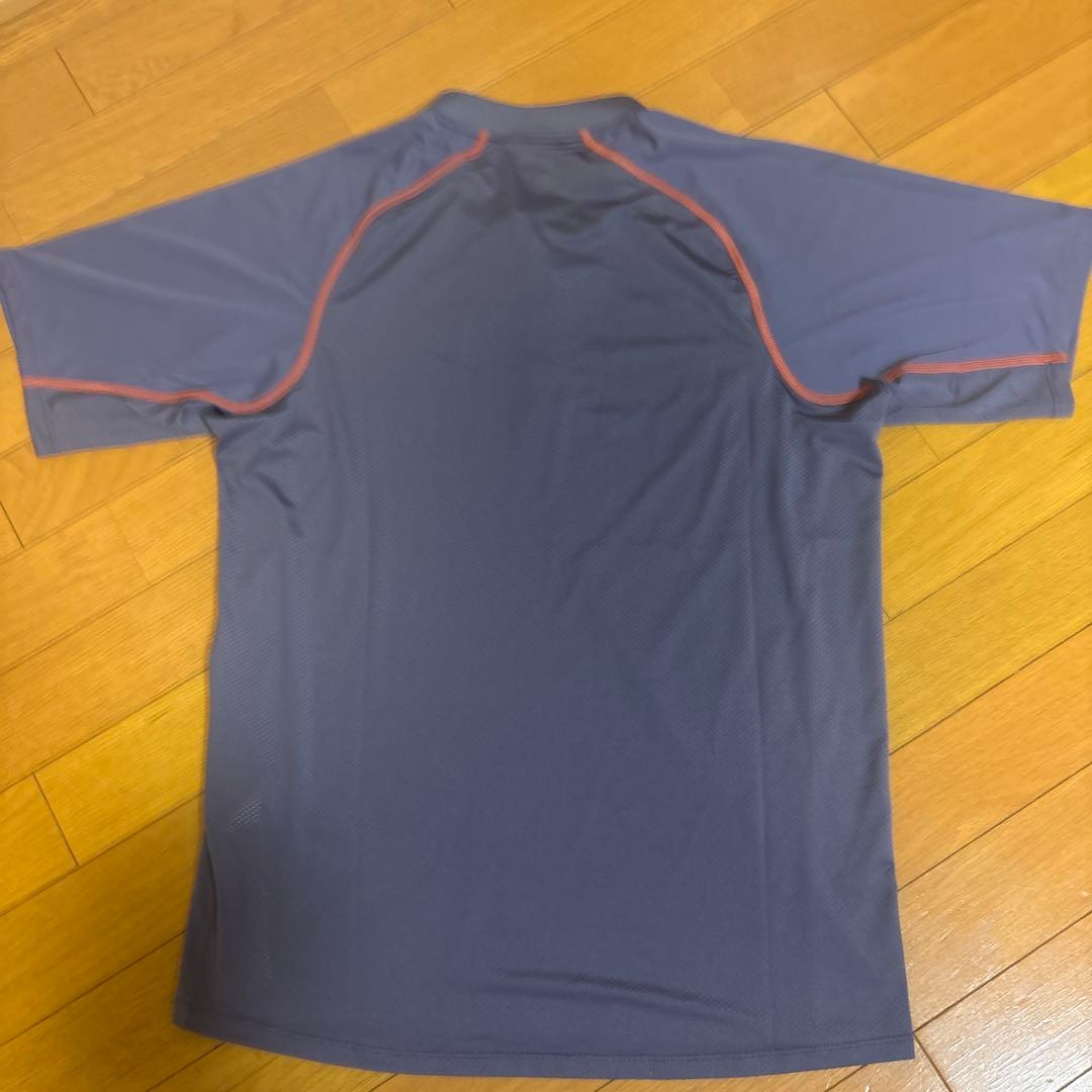 キ*忍様 ASICS パープル ポロシャツ M
