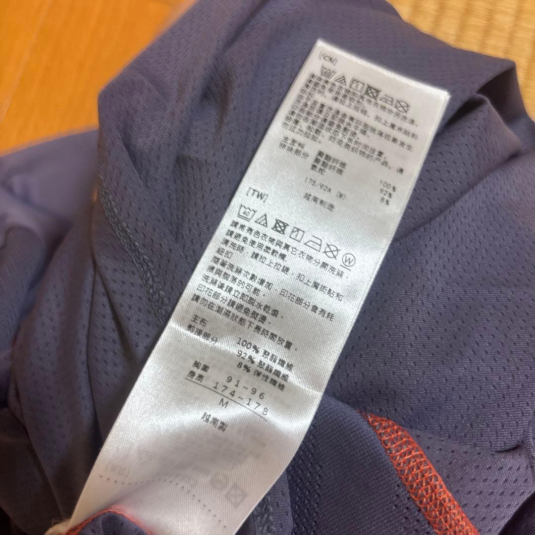 キ*忍様 ASICS パープル ポロシャツ M