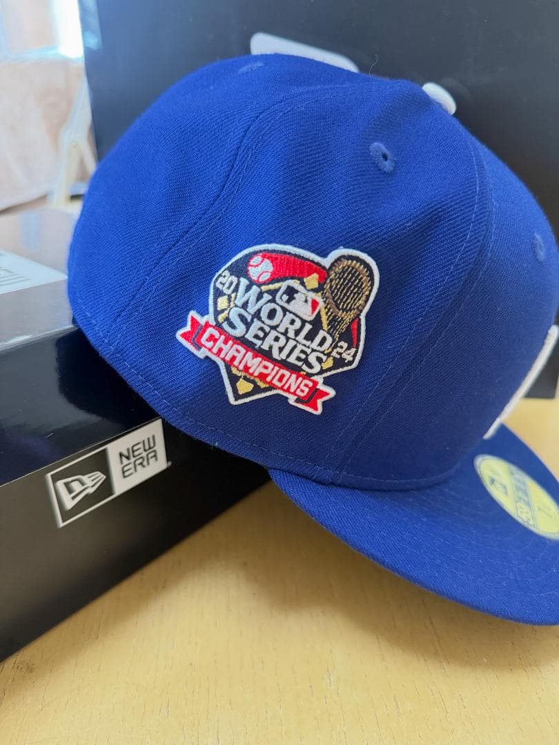 【美品・限定品】 MLB CHAMPION 2024ドジャース 7 1/4