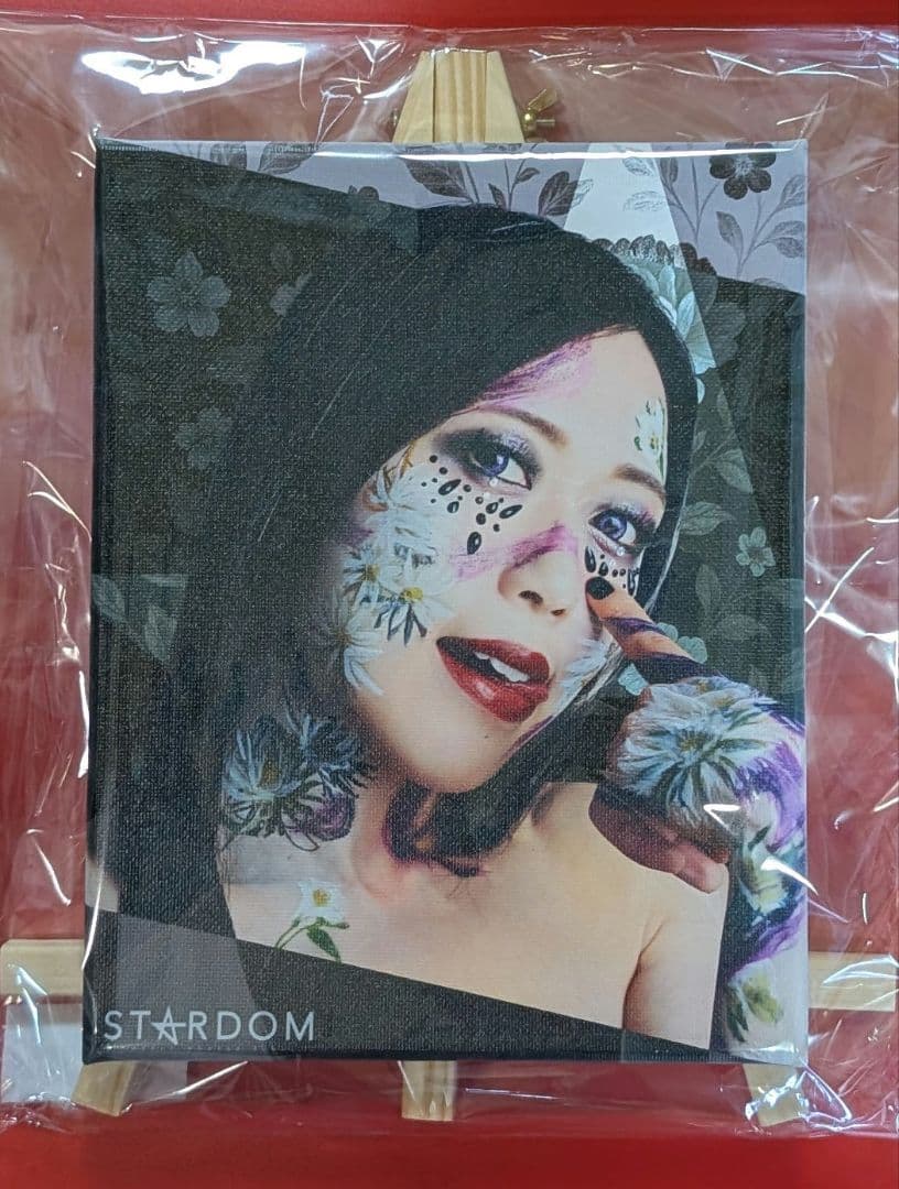 上谷沙弥　Flower Makeup　キャンバスアート　スターダム